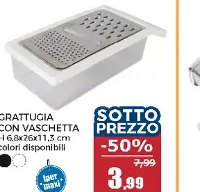 Grattugia con vaschetta