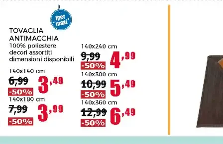 Tovaglia antimacchia