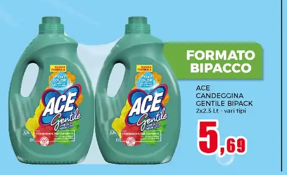 Ace Candeggina Gentile Bipack
