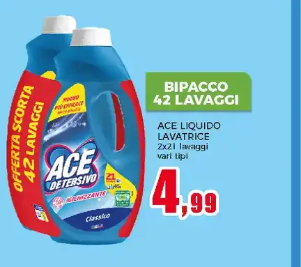 Ace liquido lavatrice