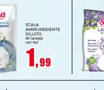 Scala ammorbidente diluito