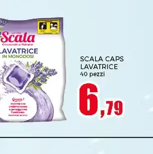 Scala caps lavatrice