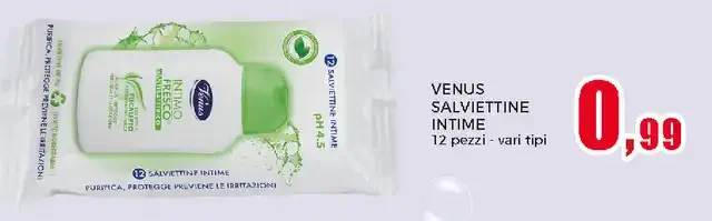 Venus salviettine intime