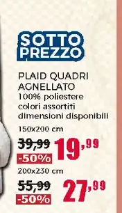 Plaid quadri anellato