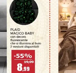 Plaid magico baby
