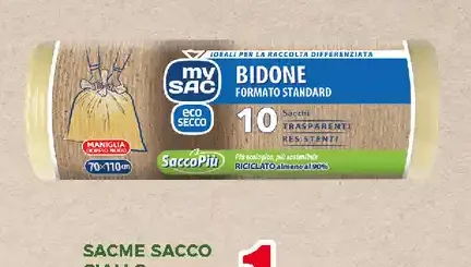 Sacme sacco giallo