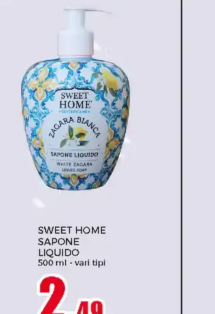 Sweet Home sapone liquido
