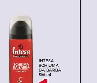 Intesa schiuma da barba