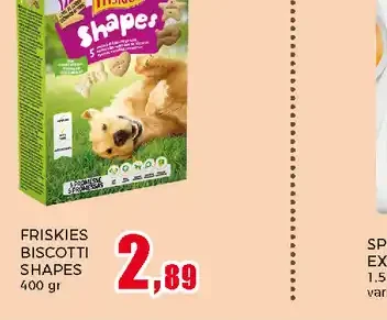Friskies biscotti Shapes
