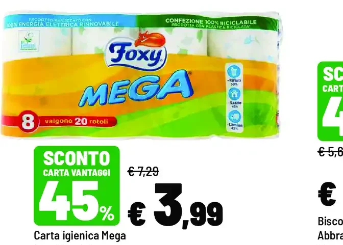 Carta igienica Mega