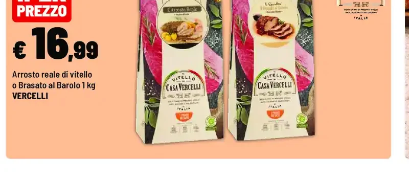 Arrosto reale di vitello o brasato al Barolo