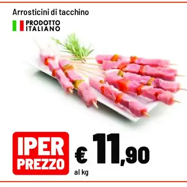 Arrosticini di tacchino