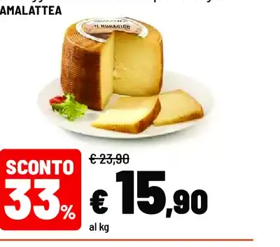 Formaggio di latte vaccino e caprino Nuragico Amalattea