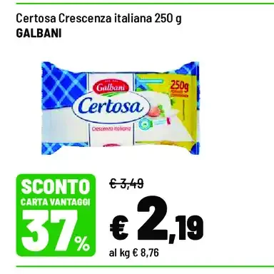Certosa Crescenza italiana