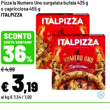 Pizza Numero Uno surgelata