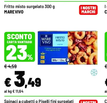 Fritto misto surgelato