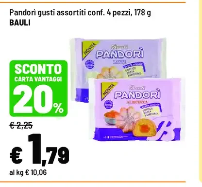 Pandori gusti assortiti