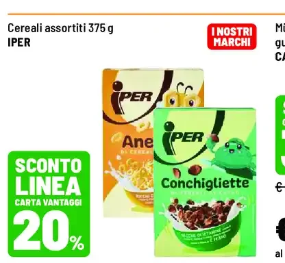 Cereali assortiti