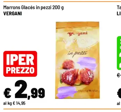Marrons Glacés in pezzi