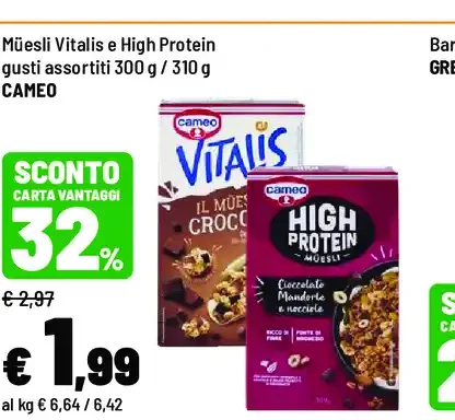 Muesli Vitalis e High Protein