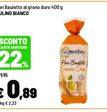 Pane Bauletto al grano duro