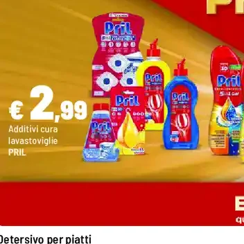 Additivi cura lavastoviglie Pril