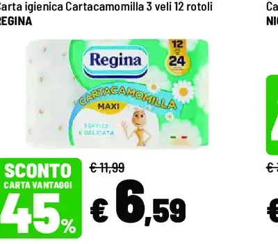 Carta igienica Cartacamomilla Regina