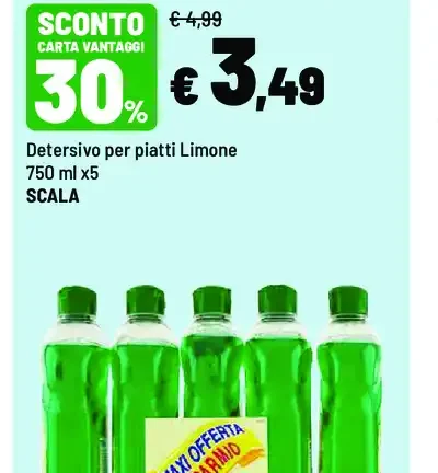 Detersivo per piatti Scala