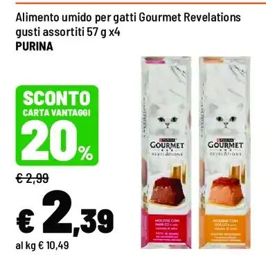 Alimento umido per gatti Gourmet Revelations