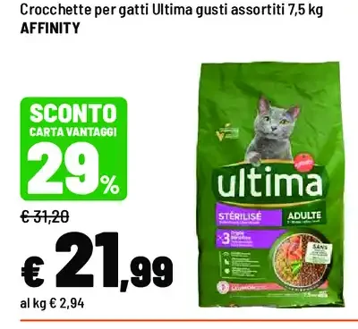 Crocchette per gatti Ultima