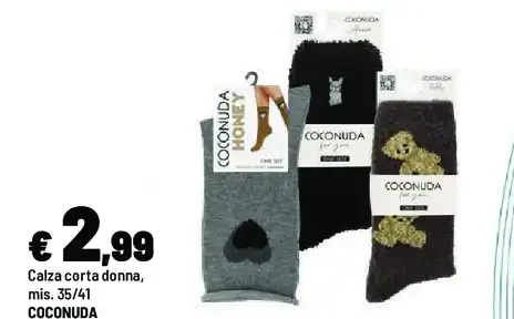 Calza corta donna
