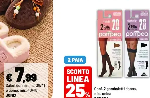 Sabot donna o uomo