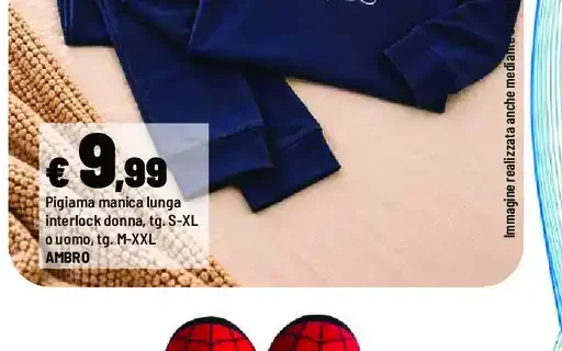 Pigiama manica lunga interlock