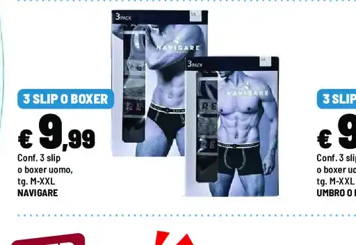Slip o boxer uomo