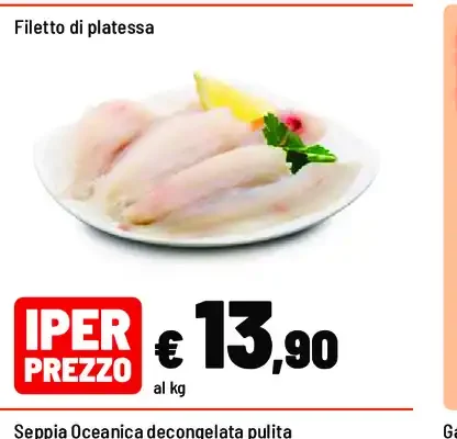 Filetto di platessa