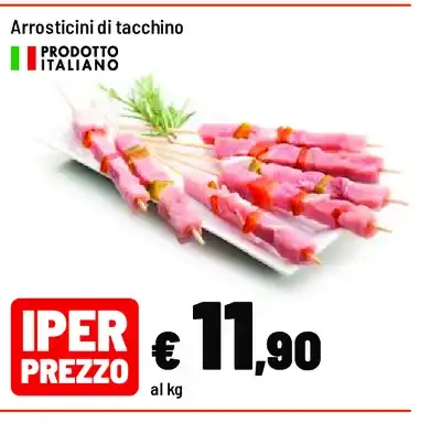 Arrosticini di tacchino