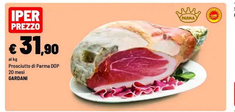 Prosciutto di Parma DOP 20 mesi