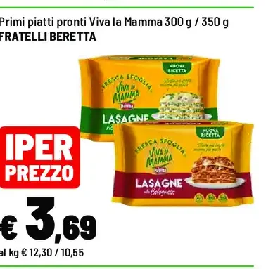 Primi piatti pronti Viva la Mamma