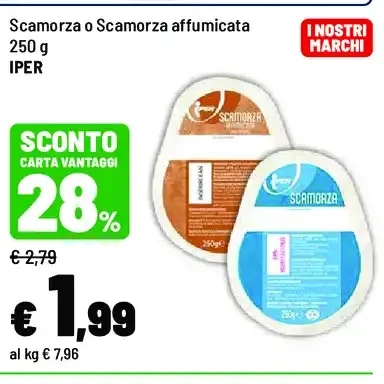 Scamorza o scamorza affumicata