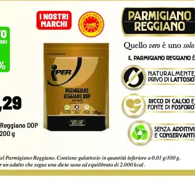 Parmigiano Reggiano DOP grattugiato