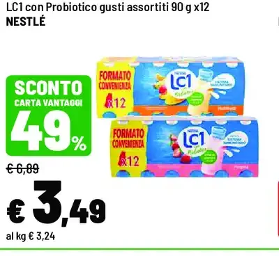 LC1 con Probiotico gusti assortiti