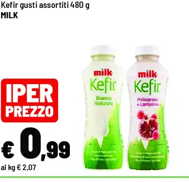 Kefir gusti assortiti