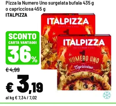 Pizza la Numero Uno surgelata
