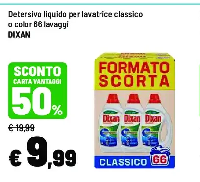 Detersivo liquido lavatrice
