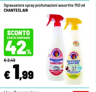 Sgrassatore spray