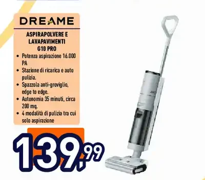 Aspirapolvere e lavapavimenti Dreame
