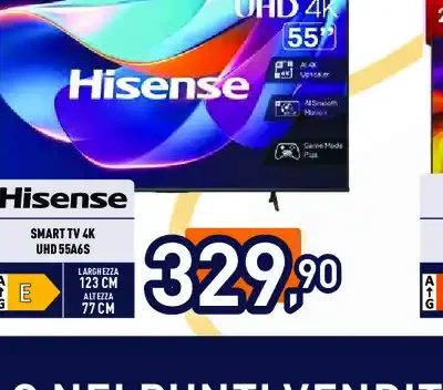Smart TV Hisense 4K
