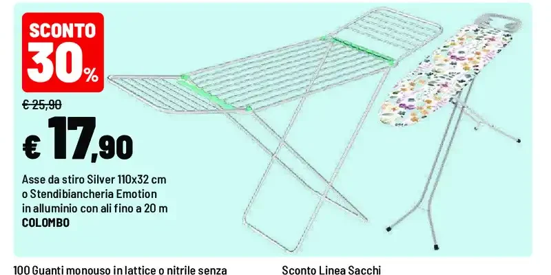 Asse da stiro Silver