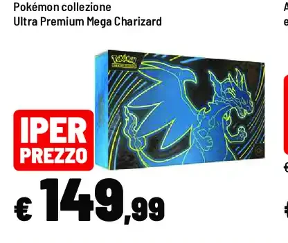 Pokémon collezione Ultra Premium Mega Charizard