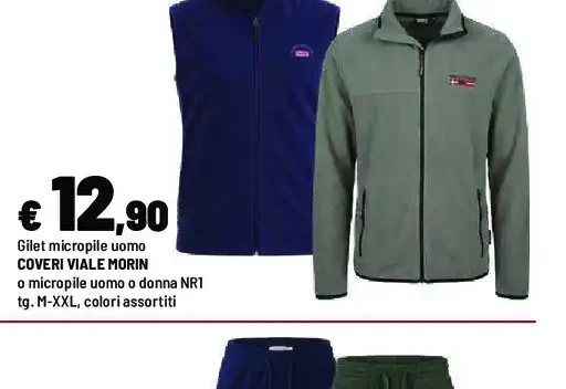 Gilet micropile uomo